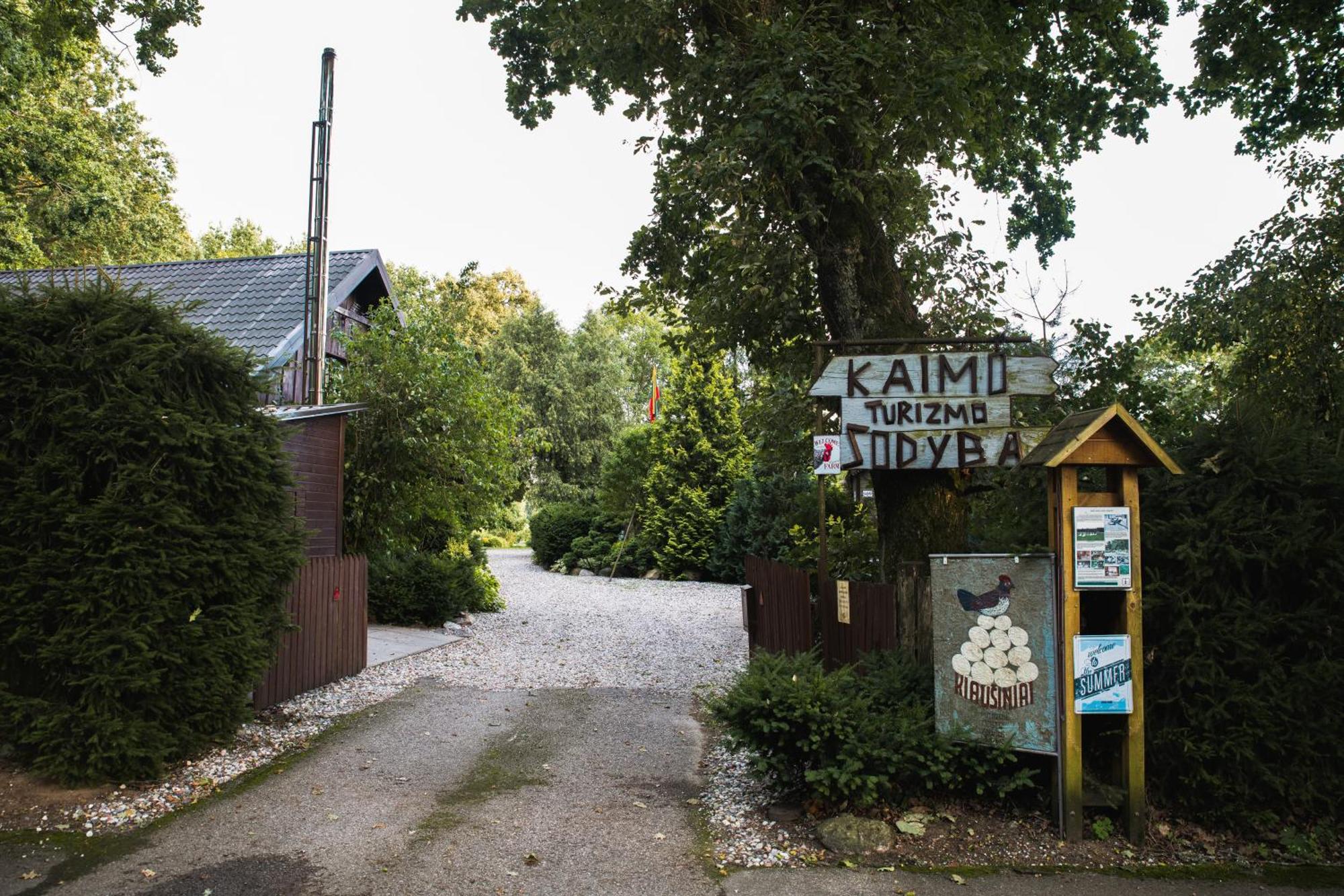 Kaimo Turizmo Sodyba Kukarske Kiduliai 外观 照片
